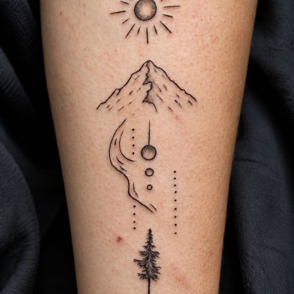 Alkar tatto 4elem pad – Phoenix Art Design tetoválás