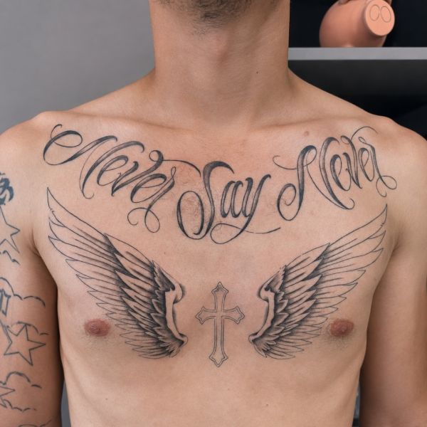 Gyoma tattoo szarnyak vol2 – Phoenix Art Design tetoválás