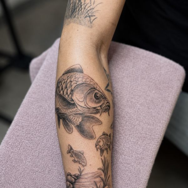 Ponty tattoo pad alkar – Phoenix Art Design tetoválás